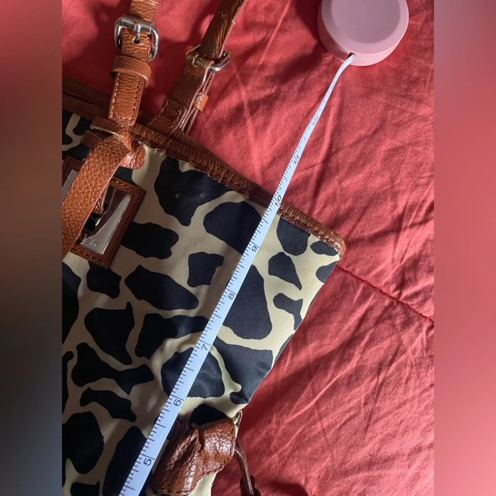 Vintage Calvin Klein Leopard Print Handbag